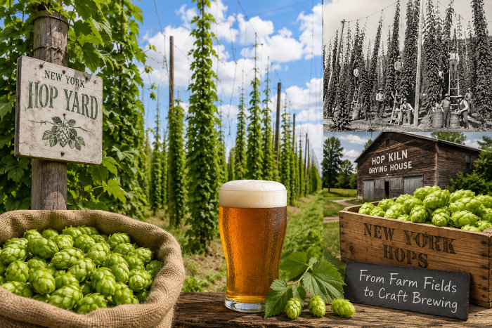 050 Hops in New York State: From Farm Fields to Craft Brewing