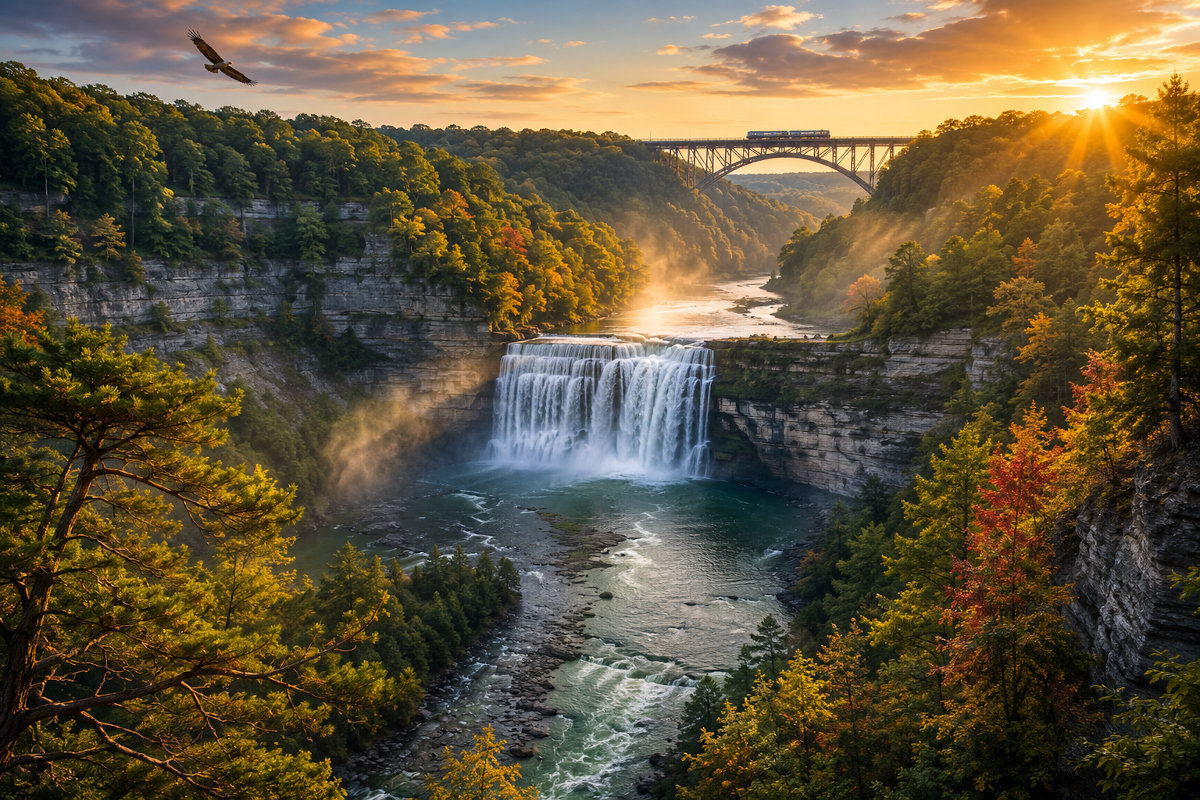 Letchworth State Park—one of New York State’s most dramatic natural destinations