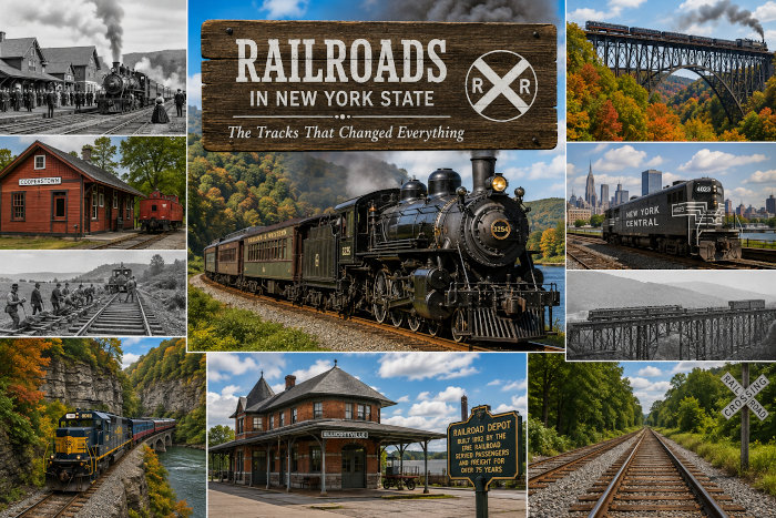 046 Railroads in New York State: The Tracks That Changed Everything