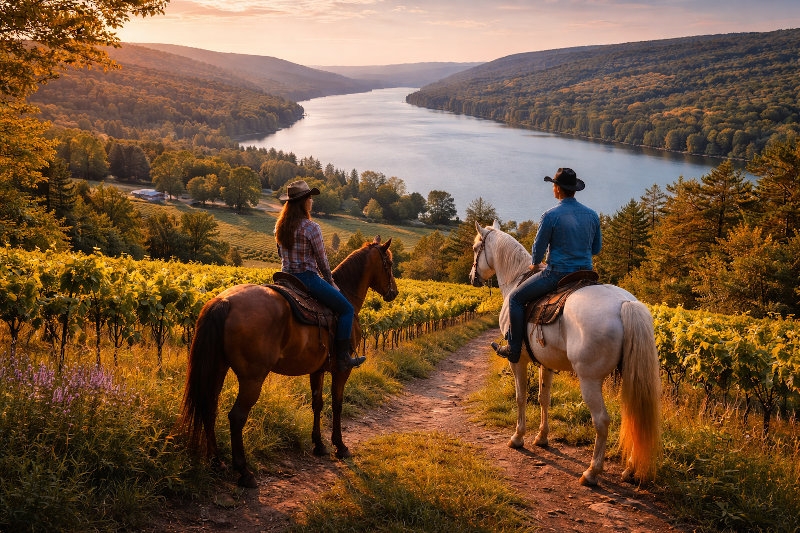 Best Scenic Horse Trails in the Finger Lakes